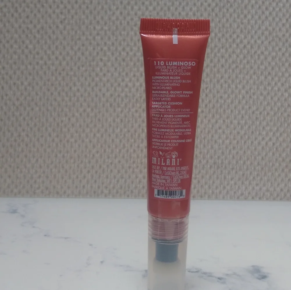 Milani Cheek Kiss Liquid Blush + Glow 110 Luminoso